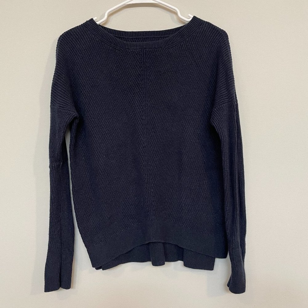 Abercrombie & Fitch Navy Blue Sweater